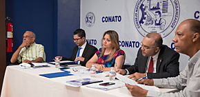 CONATO y MITRADEL abordan instalacin de mesa permanente de salario mnimo y otros temas