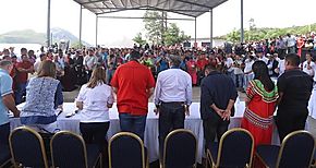 Presidente Cortizo y su Gabinete realizan gira de trabajo en Llano Tugrí