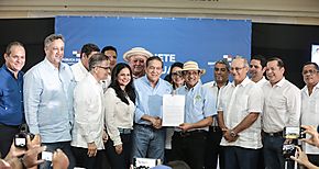 Cortizo anuncia respaldo y protección al productor nacional