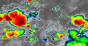 Sinaproc emite aviso de vigilancia por lluvias y tormentas hasta el sbado 29 de mayo
