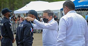 Presidente Cortizo particip en graduacin de agentes de la Polica Nacional