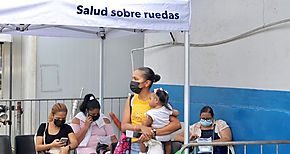 Salud sobre Ruedas brindó atención a residentes en Tocumen