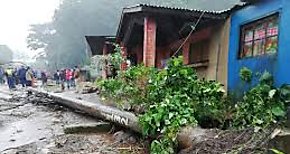 Fuertes lluvias provocan inundaciones en Tierras Altas de Chiriqu