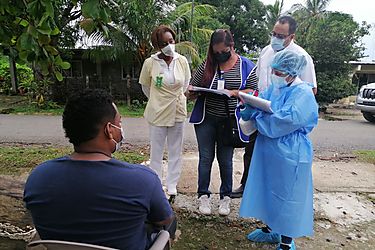 Se registran  en Panam 2080 nuevos casos de covid19 y 1 fallecimiento