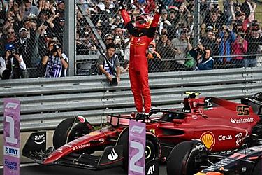 Carlos Sainz conquista el GP de Gran Bretaña su primera victoria en F1