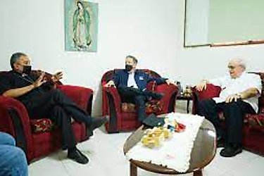 Presidente Cortizo se reúne con monseñor Ulloa