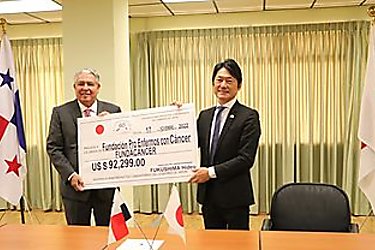 Japón dona tres equipos de electrocirugía al Instituto Oncológico Nacional