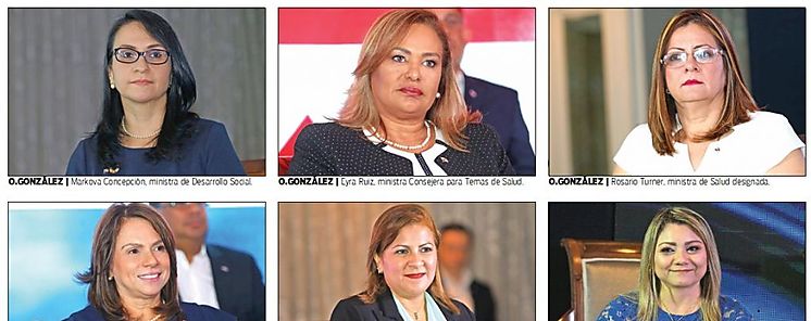35 de mujeres en Gabinete de Laurentino Cortizo