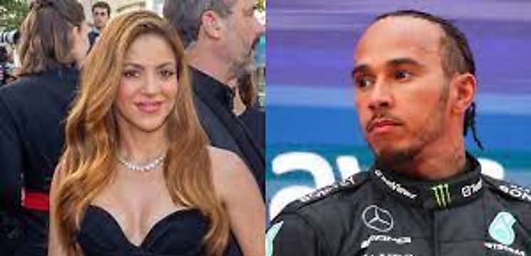 Se frustra romance entre Shakira y Lewis Hamilton